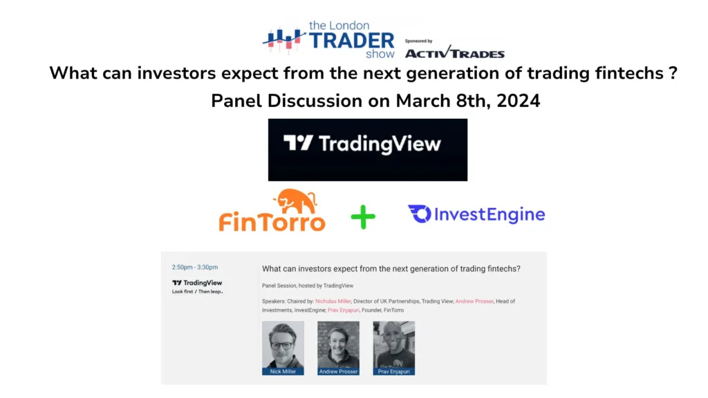 FinTorro at London Trader Show Panel Discussion